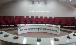 Kursi Auditorium Type LL516 di Ruang Sipakalebbi Pemkot Makassar