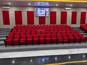 Kursi Auditorium di Gedung Hermansyah Pusdiklatpassus Kopasus - Batujajar - Bandung